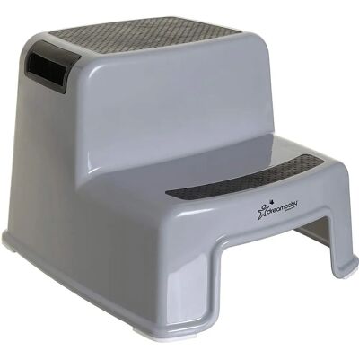 Réducteur de siège de toilette Dreambaby - Pour bébés et petits enfants - Gris et noir - Publicité Réducteur de siège de toilette Dreambaby - Pour bébés et petits enfants - Gris et noir - Publicité