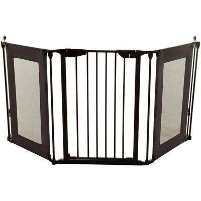 Bariera bezpieczeństwa DREAMBABY DENVER - 3 panele - 85,5-200cm - Czarna Bariera bezpieczeństwa DREAMBABY DENVER - 3 panele - 85,5-200cm - Czarna