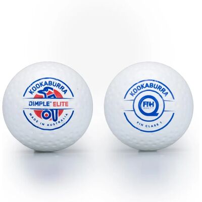 Kookaburra Dimple Elite Hockey Ball - White Kookaburra Dimple Elite Hockey Ball - White