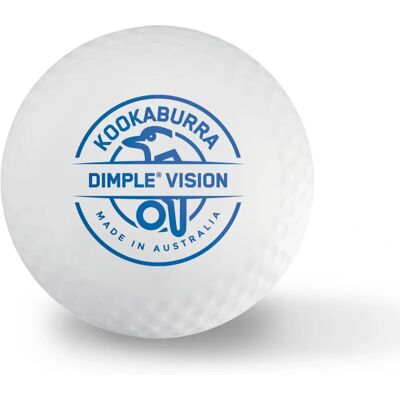Kookaburra Dimple Vision Hockey Ball - White - Hockey Ball Kookaburra Dimple Vision Hockey Ball - White - Hockey Ball