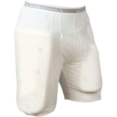 Kookaburra White Protective Cricket Shorts - Cricket Protective Gear Kookaburra White Protective Cricket Shorts - Cricket Protective Gear
