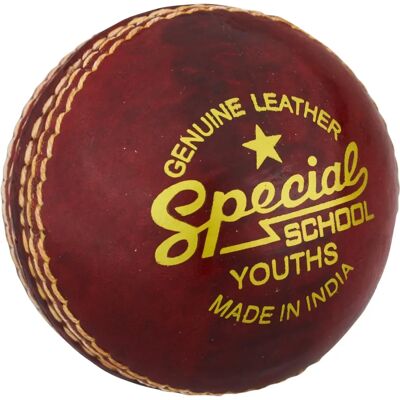 Readers Special Schools Cricket Ball - Youth/Red - Cricket Ball Readers Special Schools Cricket Ball - Youth/Red - Cricket Ball
