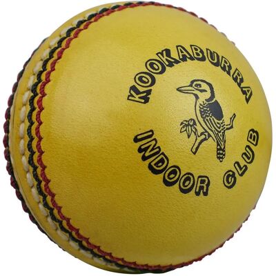 Kookaburra Yellow Indoor Cricket Ball - Indoor Use Kookaburra Yellow Indoor Cricket Ball - Indoor Use