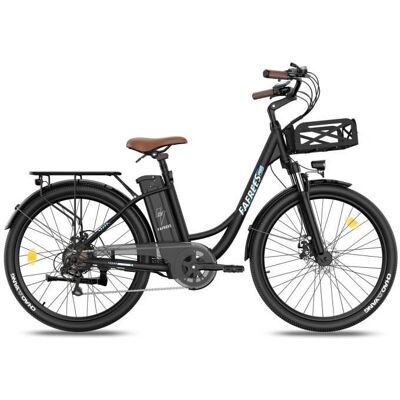 Vélo Électrique FAFREES F26 Lasting - Moteur 250W, Batterie 36V 20.3Ah, 160Km - Noir - Publicité Vélo Électrique FAFREES F26 Lasting - Moteur 250W, Batterie 36V 20.3Ah, 160Km - Noir - Publicité