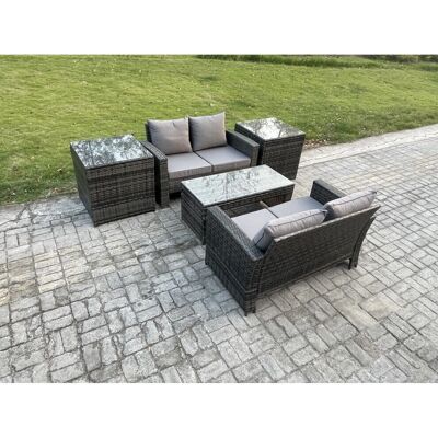 Fimous High Back Rattan Garden Furniture Sofa Sets - Garden furniture set Fimous High Back Rattan Garden Furniture Sofa Sets - Garden furniture set