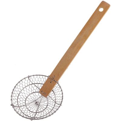 Dline D.Line Écumoire en Fil d'Acier Inoxydable - 12,5cm - Ustensile de Cuisine Durable - Publicité Dline D.Line Écumoire en Fil d'Acier Inoxydable - 12,5cm - Ustensile de Cuisine Durable - Publicité