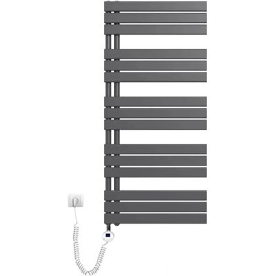 Emke - 1320x600mm - Anthrazit - 800W - Handtuchwärmer Emke - 1320x600mm - Anthrazit - 800W - Handtuchwärmer