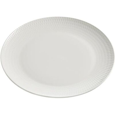 Maxwell & Williams - Diamanten Runde 27 cm Teller - Weiß Maxwell & Williams - Diamanten Runde 27 cm Teller - Weiß