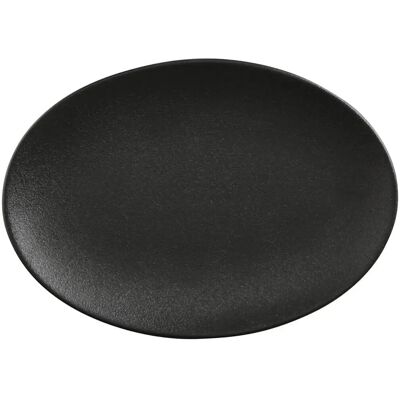 Maxwell & Williams Caviar Black Salad Bowl - Oval Ceramic 35x25cm Maxwell & Williams Caviar Black Salad Bowl - Oval Ceramic 35x25cm