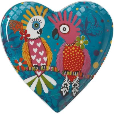 Maxwell & Williams Hjärtefat - Love Hearts - Porcelain - 15,5cm - Turkis Maxwell & Williams Hjärtefat - Love Hearts - Porcelain - 15,5cm - Turkis