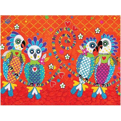 Maxwell & Williams Love Hearts Fan Club Tea Towel - Multi Maxwell & Williams Love Hearts Fan Club Tea Towel - Multi