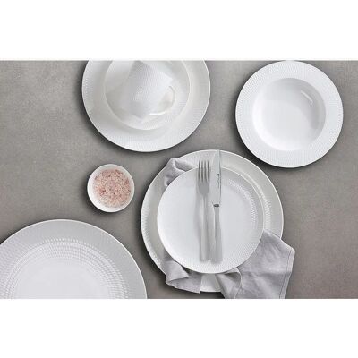 Maxwell & Williams - Serveringsskål Diamonds Round 28 cm - Hvid - Serverings- & salatskåle Maxwell & Williams - Serveringsskål Diamonds Round 28 cm - Hvid - Serverings- & salatskåle
