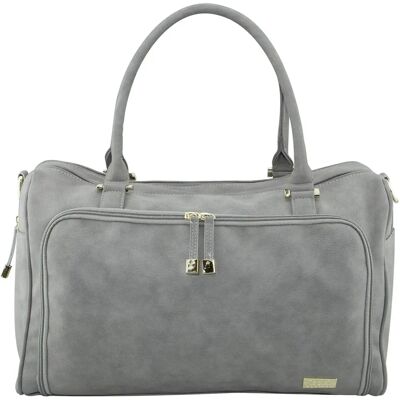 Isoki Double Zip Satchel Nappy Bag - Modern, Spacious & Stylish Isoki Double Zip Satchel Nappy Bag - Modern, Spacious & Stylish