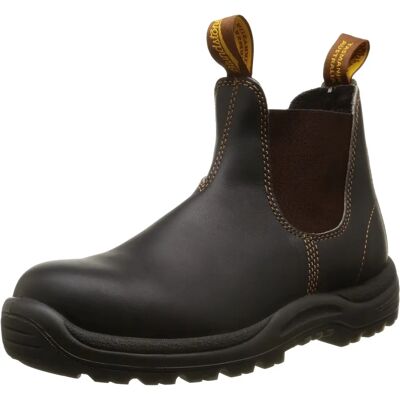 Blundstone 192 Sikkerhedsstøvler - Stål tå, Brun læder, Unisex Blundstone 192 Sikkerhedsstøvler - Stål tå, Brun læder, Unisex