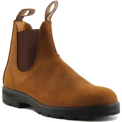 Chaussure Chelsea en cuir marron Crazy Horse 562 de Blundstone - Homme - UK 6 - Publicité Chaussure Chelsea en cuir marron Crazy Horse 562 de Blundstone - Homme - UK 6 - Publicité