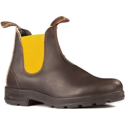 Bottes Chelsea en Cuir Moutarde Marron Blundstone 1919 - Bottes en Cuir - Publicité Bottes Chelsea en Cuir Moutarde Marron Blundstone 1919 - Bottes en Cuir - Publicité