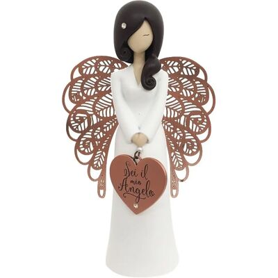 Enesco You Are An Angel an009i Figur - Céramique, Blanc, 9.3x9.3x15.5 cm Enesco You Are An Angel an009i Figur - Céramique, Blanc, 9.3x9.3x15.5 cm