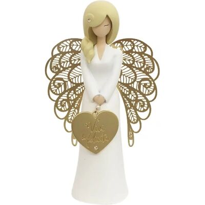 Enesco AN013I Figura de ángel de cerámica - 15.5 cm - Figura Enesco AN013I Figura de ángel de cerámica - 15.5 cm - Figura
