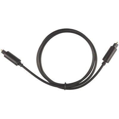 Câble audio optique Toslink Concord 1m à contactor plaqué or - Publicité Câble audio optique Toslink Concord 1m à contactor plaqué or - Publicité