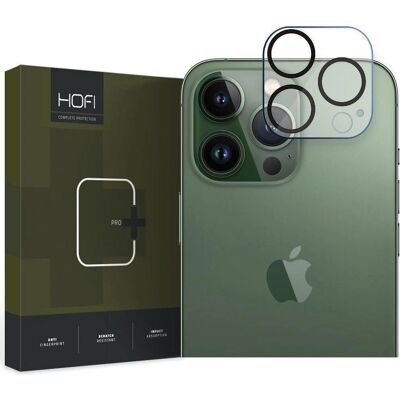 Protége-Lentille Cam Hofi pour iPhone 15 Pro / 15 Pro Max - Transparent/Noir - Publicité Protége-Lentille Cam Hofi pour iPhone 15 Pro / 15 Pro Max - Transparent/Noir - Publicité