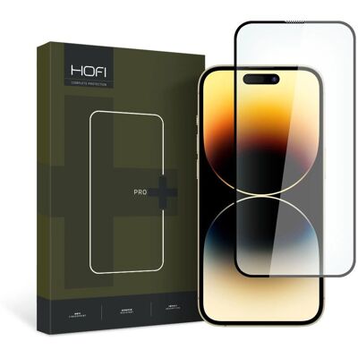 Hofi Glass Pro+ Panzerglas für iPhone 15 - Case Friendly - Schwarzer Rand Hofi Glass Pro+ Panzerglas für iPhone 15 - Case Friendly - Schwarzer Rand