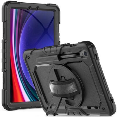 Tech-Protect Galaxy Tab S9 FE 360° ütésálló tok - Fekete Tech-Protect Galaxy Tab S9 FE 360° ütésálló tok - Fekete