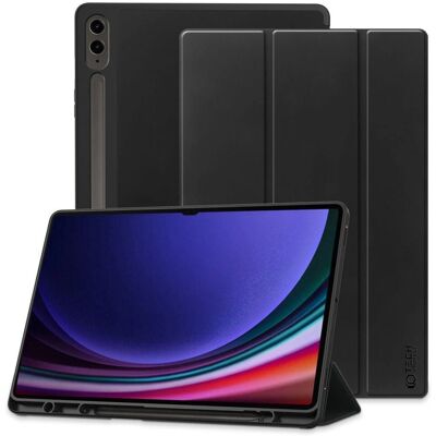 Pouzdro SmartCase Pen od Tech-Protect pro Samsung Galaxy Tab S9 FE+ Plus - Černé Pouzdro SmartCase Pen od Tech-Protect pro Samsung Galaxy Tab S9 FE+ Plus - Černé
