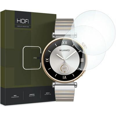Hofi Glass Pro+ Pack de 2 pour Huawei Watch GT 4 (41 mm) Clair - Publicité Hofi Glass Pro+ Pack de 2 pour Huawei Watch GT 4 (41 mm) Clair - Publicité