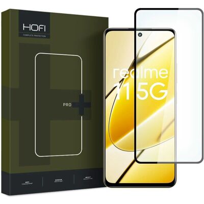 Realme 11 5G Hofi Glas Pro+ - Case Friendly - Sort Realme 11 5G Hofi Glas Pro+ - Case Friendly - Sort