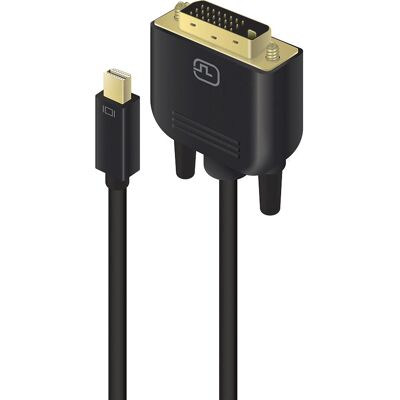 ALOGIC SmartConnect 2m Mini DisplayPort to DVI-D Cable - Male to Male - Signal Cable ALOGIC SmartConnect 2m Mini DisplayPort to DVI-D Cable - Male to Male - Signal Cable