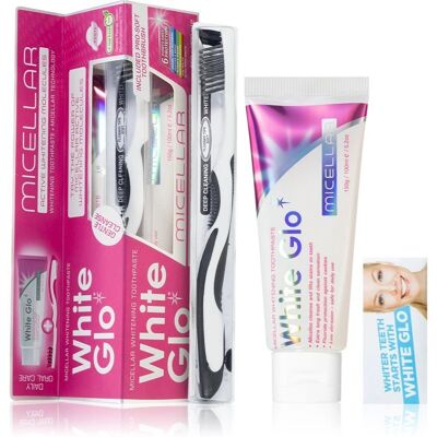 Set de albire dinți White Glo Micellar - Îngrijire dentară Set de albire dinți White Glo Micellar - Îngrijire dentară