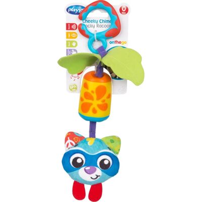 Playgro Cheeky Chimes Rocky Racoon - Baby Hangend Speelgoed Playgro Cheeky Chimes Rocky Racoon - Baby Hangend Speelgoed