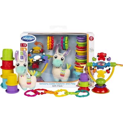 Playgro - Modell 10188328 - Szenzoros Baba Játék Készlet Playgro - Modell 10188328 - Szenzoros Baba Játék Készlet