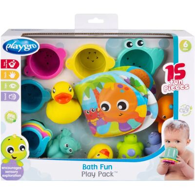 Playgro 15-piece Bath Toy Set - Multicolor Playgro 15-piece Bath Toy Set - Multicolor