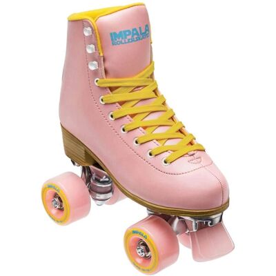 Impala Rosa/Gelb Quad Roller Skates - Anfängerfreundlich Impala Rosa/Gelb Quad Roller Skates - Anfängerfreundlich