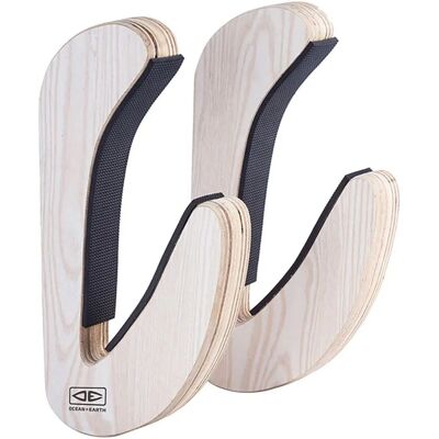 Supporto muro per tavola surf Ocean & Earth - Beige - Uso interno Supporto muro per tavola surf Ocean & Earth - Beige - Uso interno