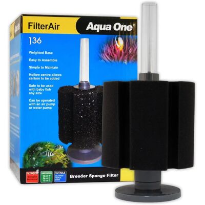 Aqua One - Filter Air 136 - 12x24x12 cm - Air Filter Aqua One - Filter Air 136 - 12x24x12 cm - Air Filter