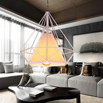 Lampada Pendente Vintage AXHUP - E27, 25cm, Regolabile - Luce da Soffitto Lampada Pendente Vintage AXHUP - E27, 25cm, Regolabile - Luce da Soffitto