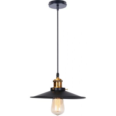 AXHUP Modern Pendant Lamp - E27, 26cm, Black - Pendant Light for Kitchen & Bedroom AXHUP Modern Pendant Lamp - E27, 26cm, Black - Pendant Light for Kitchen & Bedroom