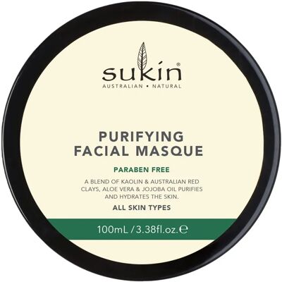 Sukin Purifying Facial Masque - All Skin Types 100ml Sukin Purifying Facial Masque - All Skin Types 100ml