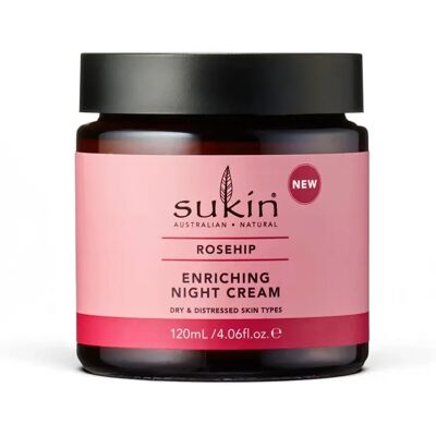 Sukin Rosehip Beruhigende Nachtcreme 120ml Sukin Rosehip Beruhigende Nachtcreme 120ml