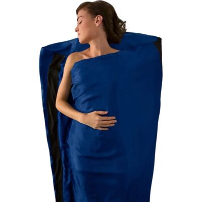 Drap de sommeil en soie Navy Sea to Summit Drap de sommeil en soie Navy Sea to Summit