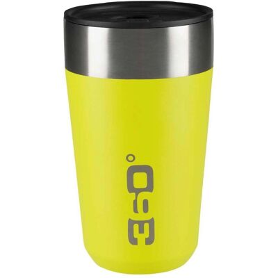 Marque: 360 Degrees - Tasse de voyage isolée sous vide - Citron Vert Grand - Publicité Marque: 360 Degrees - Tasse de voyage isolée sous vide - Citron Vert Grand - Publicité