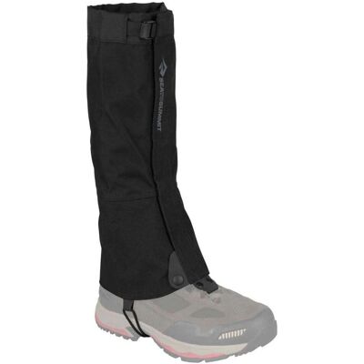 Sea to Summit Schwarze langlebige Nylon Gamaschen - Gaiters Sea to Summit Schwarze langlebige Nylon Gamaschen - Gaiters