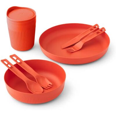 Sea To Summit Passage Dinnerware Set - 1 Person - Orange Sea To Summit Passage Dinnerware Set - 1 Person - Orange