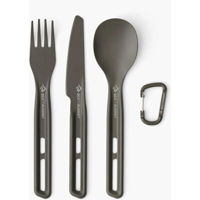 Sea To Summit Frontier Aluminium Utensil Set - Lightweight Camping Cutlery Sea To Summit Frontier Aluminium Utensil Set - Lightweight Camping Cutlery