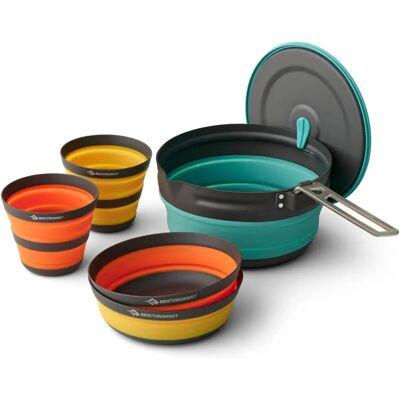 Sea to Summit Frontier UL Collapsible 2.2L Cook Set - Lightweight, Compact Camping Gear Sea to Summit Frontier UL Collapsible 2.2L Cook Set - Lightweight, Compact Camping Gear