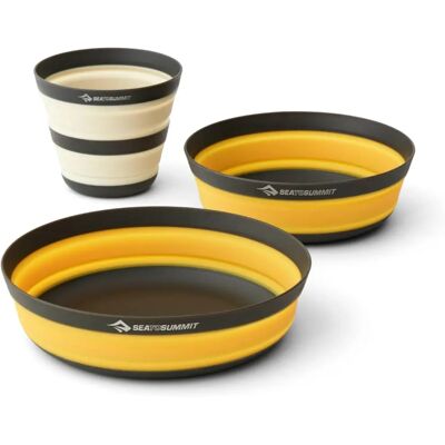 Sea to Summit Frontier UL Collapsible Dinnerware Set - 3 Piece - Lightweight Camping Gear Sea to Summit Frontier UL Collapsible Dinnerware Set - 3 Piece - Lightweight Camping Gear