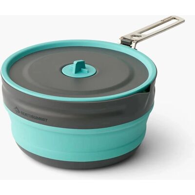 Pentola pieghevole Frontier Sea To Summit 2.2L - Leggera, Verde, Grigia - Pentola da campeggio Pentola pieghevole Frontier Sea To Summit 2.2L - Leggera, Verde, Grigia - Pentola da campeggio