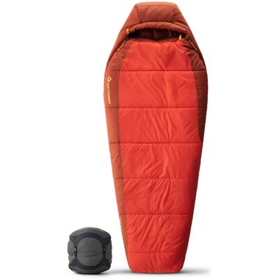 Sea To Summit Hamelin Damen Synthetischer Schlafsack -1°C - Regular - Scharzes Orange - Schlafsack Sea To Summit Hamelin Damen Synthetischer Schlafsack -1°C - Regular - Scharzes Orange - Schlafsack